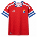 Camiseta RCD Espanyol Segunda Equipación 26/27 Hombre - RCD Espanyol, Espanyol, Pericos, Cornellà-El Prat, Barcelona, Segunda Equipación, Away Kit, Visitante, Roja, Red, Hombre, Men, Camiseta de Hombre, Espanyol 26/27, Tienda Hincha Futbolero, Fútbol Español, La Liga, camiseta oficial