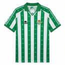 Camiseta Real Betis Primera Equipación 1995/97 Hombre Retro - Real Betis, Betis, Real Betis Balompie, Verdiblancos, Benito Villamarin, La Liga, Spanish Football, Kappa, Alfonso, Alfonso Perez, 1995, 1996, 1997, Retro, Vintage, Camiseta Clásica, Primera Equipación, Home Kit, Rayas, Green and White, Verde y Blanco, Hombre, Men, Camiseta de Hombre, Tienda Hincha Futbolero, Fútbol Español