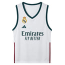 Camiseta Real Madrid Baloncesto I 26/27 Hombre blanca oficial - TIENDA HINCHA FUTBOLERO