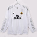 CAMISETA REAL MADRID I MANGA LARGA 2015/16 HOMBRE (RETRO) - TIENDA HINCHA FUTBOLERO