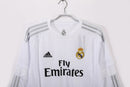CAMISETA REAL MADRID I MANGA LARGA 2015/16 HOMBRE (RETRO) - TIENDA HINCHA FUTBOLERO