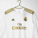 Camiseta Real Madrid I Manga Larga 2019/20 Retro - TIENDA HINCHA FUTBOLERO