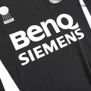 Camiseta retro hombre Real Madrid segunda equipación negra manga larga temporada 2006 2007 calidad 1.1 oficial, Real Madrid 2006, Camiseta Madrid manga larga, Camiseta retro Madrid, Camiseta Beckham Real Madrid, Calidad 1.1 Madridista, Tienda Hincha Futbolero, Santiago Bernabéu, Bloke Core retro, Camiseta negra Madrid antigua, Regalo fútbol vintage España.