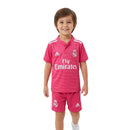 Conjunto infantil retro Real Madrid 2014 2015 segunda equipación rosa calidad 1.1 premium época James Rodríguez oficial, Real Madrid infantil retro, Conjunto niño Madrid 2015 rosa, Ropa Real Madrid niños James, Equipación Madrid junior 14/15 rosa, Calidad 1.1 infantil, Tienda Hincha Futbolero, Regalo niño Real Madrid fútbol, Camiseta rosa Madrid niño retro, Madrid Kids Retro Pink.