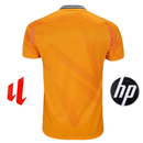 Camiseta hombre Real Madrid temporada 2024 2025 segunda equipación naranja con parches oficiales La Liga y HP calidad 1.1 premium madridista. Real Madrid 2024, Camiseta Real Madrid naranja, Camiseta Mbappé Real Madrid, Ropa Real Madrid barata, Equipación Madrid 24/25, Calidad 1.1 Real Madrid, Parche HP Real Madrid, Tienda Hincha Futbolero, Real Madrid Orange Jersey.