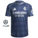 Camiseta hombre Real Madrid segunda equipación visitante temporada 2025 2026 versión jugador con parches de la Champions League calidad 1.1 oficial, Real Madrid 2025, Camiseta Real Madrid visitante, Versión Jugador Real Madrid, Camiseta Champions Real Madrid, Ropa barata Real Madrid, Calidad 1.1 Madrid, Camiseta morada Madrid 25/26, Tienda Hincha Futbolero, Hala Madrid, Bloke Core Madrid.