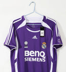 CAMISETA REAL MADRID III 2006/07 HOMBRE (RETRO) - TIENDA HINCHA FUTBOLERO