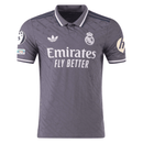 CAMISETA REAL MADRID III + PARCHES 24/25 HOMBRE - TIENDA HINCHA FUTBOLERO