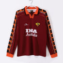 CAMISETA ROMA I MANGA LARGA 1998/99 HOMBRE (RETRO) - TIENDA HINCHA FUTBOLERO