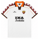 Camiseta AS Roma Segunda Equipación 1998/99 Hombre Retro Oficial Blanca - AS Roma, Roma, Stadio Olimpico, Giallorossi, Serie A, Calcio, Diadora, 1998, 1999, Retro, Vintage, Camiseta Clásica, Segunda Equipación, Away Kit, Blanca, White, Francesco Totti, Hombre, Men, Camiseta de Hombre, Tienda Hincha Futbolero, Fútbol Italiano