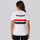 Camiseta Sao Paulo Primera Equipación 26/27 Mujer - São Paulo, São Paulo FC, Tricolor Paulista, Soberano, MorumBIS, Mujer, Women, Camiseta de Mujer, Primera Equipación, Home Kit, Tricolor, São Paulo 26/27, Tienda Hincha Futbolero, Fútbol Brasileño,, camisa feminina titular sao paulo oficial