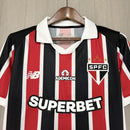 Camiseta Sao Paulo Segunda Equipación 26/27 Hombre - São Paulo, Sao Paulo FC, Tricolor, Soberano, MorumBIS, Hombre, Men, Camiseta de Hombre, Segunda Equipación, Away Kit, São Paulo 26/27, Tienda Hincha Futbolero, Fútbol Brasileño, camisa reserva sao paulo 2026 tricolor masculina oficial