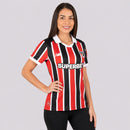 Camiseta Sao Paulo Segunda Equipación 26/27 Mujer - São Paulo, São Paulo FC, Tricolor Paulista, Soberano, MorumBIS, Mujer, Women, Camiseta de Mujer, Segunda Equipación, Away Kit, São Paulo 26/27, Tienda Hincha Futbolero, Fútbol Brasileño, camisa feminina reserva sao paulo oficial