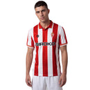 Camiseta Sporting Gijon Primera Equipación 26/27 Hombre - Sporting de Gijón, Real Sporting, El Molinón, Sportinguistas, Rojiblancos, Blanquiroja, Primera Equipación, Home Kit, Local, Hombre, Men, Camiseta de Hombre, Blanco y Rojo, White and Red, Sporting 26/27, Tienda Hincha Futbolero, Fútbol Español, camiseta oficial