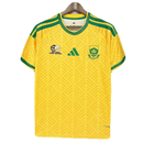 Camiseta hombre selección Sudáfrica temporada 2026 2027 primera equipación amarilla detalles en verde calidad 1.1 premium, Sudáfrica 2026, Camiseta Sudáfrica amarilla, Bafana Bafana, Sudáfrica 2027, Camiseta titular Sudáfrica, Calidad 1.1 Sudáfrica, Copa del Mundo 2026, Tienda Hincha Futbolero, South Africa Home Jersey.
