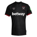 Camiseta hombre West Ham United segunda equipación temporada 2025 2026 oficial fútbol Londres Premier League técnica transpirable pro-dry irons visitante.
