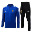 Chándal Argentina 26/27 Sudadera Azul y Pantalón Negro - TIENDA HINCHA FUTBOLERO