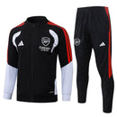 Chándal Arsenal 26/27 Chaqueta y Pantalón Negro - TIENDA HINCHA FUTBOLERO