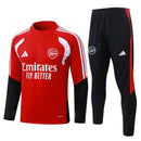 Chándal Arsenal 26/27 Sudadera Roja y Pantalón Negro - TIENDA HINCHA FUTBOLERO