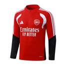 Chándal Arsenal 26/27 Sudadera Roja y Pantalón Negro - TIENDA HINCHA FUTBOLERO
