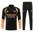 Chándal Arsenal 26/27 Sudadera y Pantalón Negro - TIENDA HINCHA FUTBOLERO