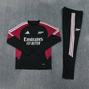 Chándal Arsenal 26/27 Sudadera y Pantalón Negro - TIENDA HINCHA FUTBOLERO