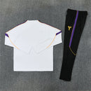 Chándal Barcelona 26/27 Sudadera Blanca y Pantalón Negro - TIENDA HINCHA FUTBOLERO