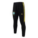 Chándal Brasil 26/27 Chaqueta y Pantalón Negro - TIENDA HINCHA FUTBOLERO