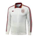Chándal España 26/27 Chaqueta Blanca y Pantalón Arce Rojo - TIENDA HINCHA FUTBOLERO