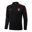 Chándal Holanda 26/27 Sudadera y Pantalón Negro - TIENDA HINCHA FUTBOLERO