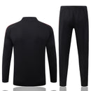 Chándal Manchester United 26/27 Sudadera y Pantalón Negro - TIENDA HINCHA FUTBOLERO