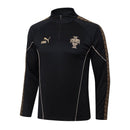 Chándal Portugal 26/27 Chaqueta y Pantalón Negro - TIENDA HINCHA FUTBOLERO