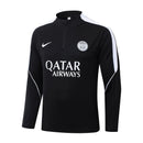 Chándal PSG 26/27 Sudadera y Pantalón Negro - TIENDA HINCHA FUTBOLERO