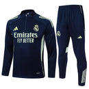 Chándal Real Madrid 25/26 Chaqueta y Pantalón Azul Marino - TIENDA HINCHA FUTBOLERO