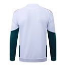 Chándal Real Madrid 26/27 Chaqueta Blanca y Pantalón Verde - TIENDA HINCHA FUTBOLERO