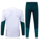 Chándal Real Madrid 26/27 Sudadera Blanca y Pantalón Verde - TIENDA HINCHA FUTBOLERO