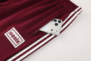 Chándal completo hombre Adidas bordó sudadera con cremallera y pantalón largo deportivo tres rayas calidad 1.1 premium.