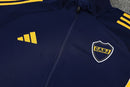 Chándal hombre Boca Juniors temporada 2025 2026 oficial azul marino chaqueta y pantalón fútbol técnica transpirable Xeneize La Bombonera.