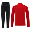 Chándal hombre Liverpool FC temporada 2025 2026 conjunto sudadera roja y pantalón largo negro calidad 1.1 premium oficial.