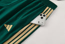 Chándal hombre selección Italia temporada 2025 2026 conjunto chaqueta blanca y pantalón verde calidad 1.1 premium oficial.