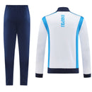Napoli 2025, Chándal Napoli blanco, Conjunto Napoli hombre, Ropa Napoli barata, Entrenamiento Napoli 25/26, Calidad 1.1 Napoli, Serie A Gear, Tienda Hincha Futbolero, Napoli White Kit.