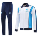 Napoli 2025, Chándal Napoli blanco, Conjunto Napoli hombre, Ropa Napoli barata, Entrenamiento Napoli 25/26, Calidad 1.1 Napoli, Serie A Gear, Tienda Hincha Futbolero, Napoli White Kit.