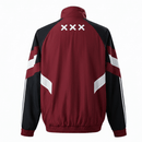 Ajax 2025, Chaqueta Ajax vinotinto, Casaca Ajax oficial, Ropa Ajax barata, Chaqueta fútbol bordó, Calidad 1.1 Ajax, Nueva colección 2026, Regalo fútbol hombre, Tienda Hincha Futbolero, Ámsterdam Style.