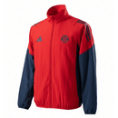 Chaqueta hombre Bayern Múnich temporada 2025 2026 naranja y gris entrenamiento calidad 1.1 premium oficial.