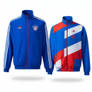 Bayern Munich 2026, Chaqueta Bayern reversible, Bayern Munich Azul, Ropa Bayern oficial, Chaqueta fútbol alemana, Calidad 1.1 Bayern, Nueva colección 2026, Regalo fútbol hombre, Tienda Hincha Futbolero, Mia San Mia.