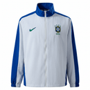 Brasil 1998, Chaqueta Brasil blanca, Casaca Brasil retro, Ropa Brasil vintage, Chaqueta fútbol 98, Calidad 1.1 Brasil, Regalo fútbol hombre, Tienda Hincha Futbolero, Joga Bonito, Brasil 98 blanca.