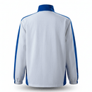 Brasil 1998, Chaqueta Brasil blanca, Casaca Brasil retro, Ropa Brasil vintage, Chaqueta fútbol 98, Calidad 1.1 Brasil, Regalo fútbol hombre, Tienda Hincha Futbolero, Joga Bonito, Brasil 98 blanca.