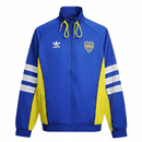 Boca Juniors 2026, Cortaviento Boca oficial, Chaqueta Boca 25/26, Ropa oficial Boca Juniors, Windbreaker fútbol hombre, Regalo fútbol hombre Boca, Chaqueta azul Boca, Cortaviento sin capucha, Boca Juniors lifestyle kit, Comprar cortaviento barato, Tienda Hincha Futbolero.
