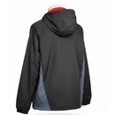 Manchester United 2026, Cortaviento Man United oficial, Chaqueta United 25/26, Ropa oficial Manchester United, Windbreaker fútbol hombre, Regalo fútbol hombre Manchester, Chaqueta negra Premier League, Cortaviento con capucha, Manchester United lifestyle kit, Comprar cortaviento barato, Tienda Hincha Futbolero.