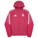 Chaqueta Cortavientos Real Madrid 26/27 Hombre Rosa - TIENDA HINCHA FUTBOLERO